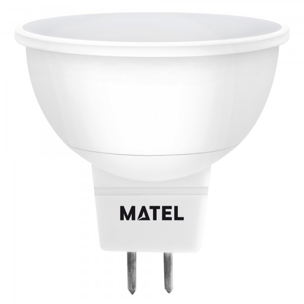 Bomb.led dicroica 120º mr16  7w.neutra (caja de 10 unidades)