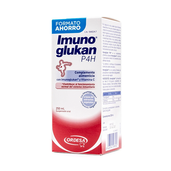 Ordesa Imunoglukan P4h Suspensión Oral 250ml