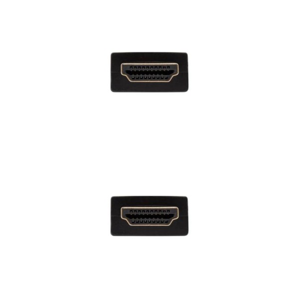 Nanocable hdmi v2.0 4k@60hz 18gbps a-m-a-m 1m