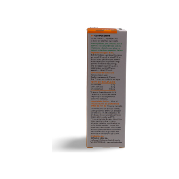 Soria Natural Composor 08 Echina  Complex 50 ml