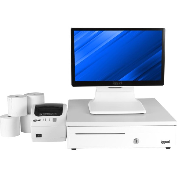 Pack completo tpv blanco 15,6" n100 30pw easy80w