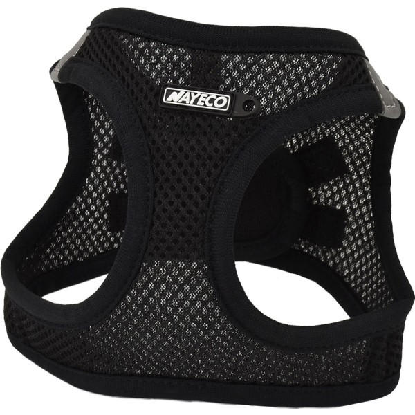 Arnés transpirable negro xxs 30-35 cm